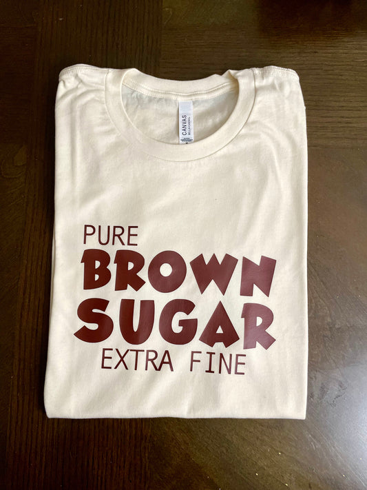 Pure Brown Sugar Extra Fine T shirt